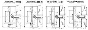 Патрон токарный с независимым перемещением кулачков 7103-200.D6
