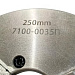 Патрон токарный 3х-кулачковый d250 №3-250.35.234 шаг 9 (7100-0035) SN-TOOLS
