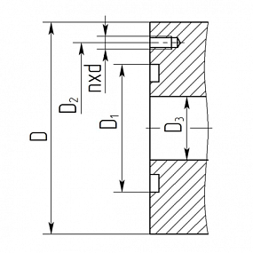 Патрон токарный 3х-кулачковый d160 №3-160.05.214 (7100-0005) SN-TOOLS