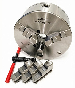 Патрон токарный 3х-кулачковый d250 №3-250.35.234 шаг 9 (7100-0035) SN-TOOLS