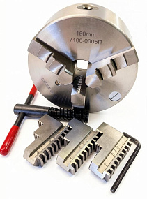 Патрон токарный 3х-кулачковый d160 №3-160.05.214 (7100-0005) SN-TOOLS