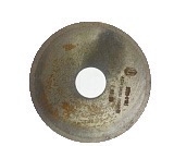 Круг 1А1 R  125х0,45х5 АС15 100/80 прямого профиля 