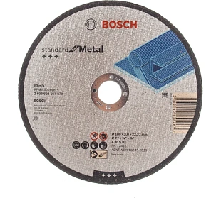 Круг отрезной 180х3,0х22 по металлу А30 (BOSCH)
