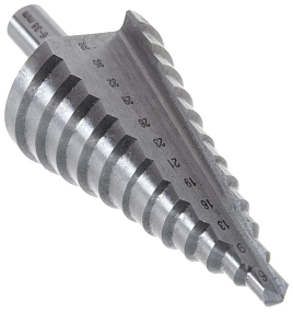Сверло ступенчатое 6-38 12-ступеней Р6М5К5 SN-TOOLS