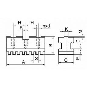 Кулачки базовые(рейки) 3-400.234.009